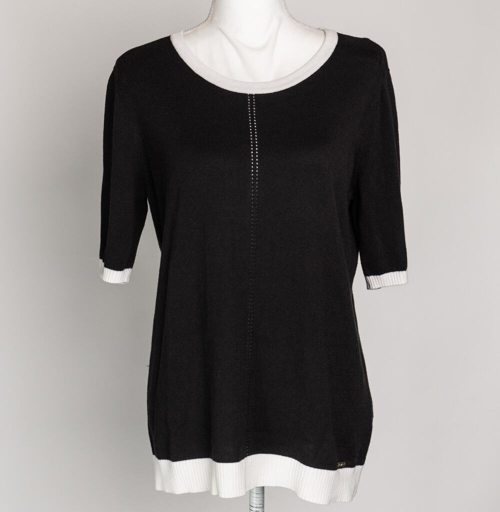Calvin Klein Black White Top